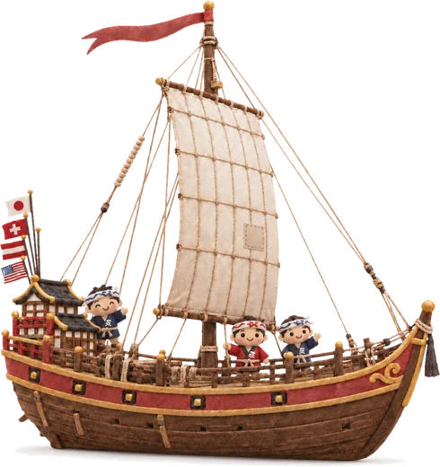 Sound ship (one warning sign)