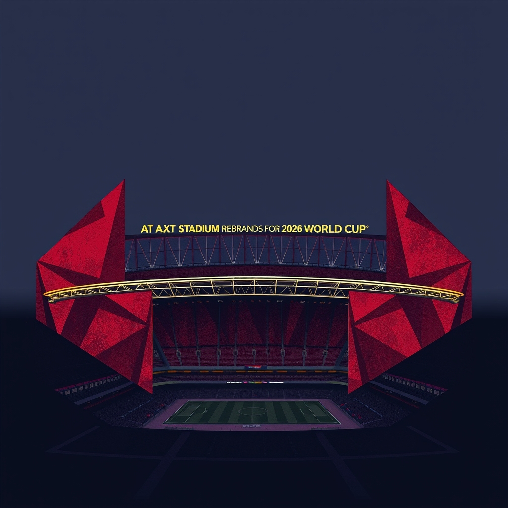 AT&T Stadium Rebrands for 2026 World Cup