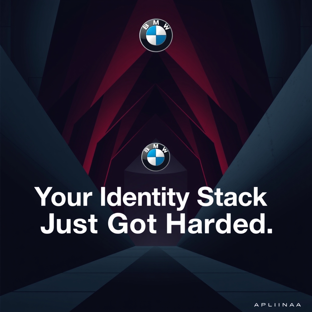 BMW ALPINA Spins Independent. Your Identity Stack Just Got Harder.