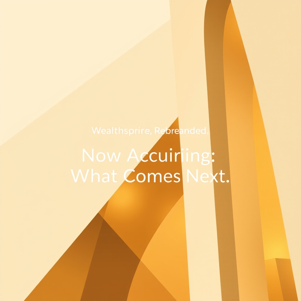 Wealthspire Rebranded, Now Acquiring: What Comes Next