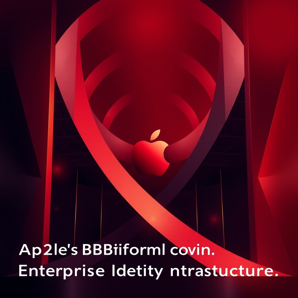 Apple's B2B Platform Demands Enterprise Identity Infrastructure