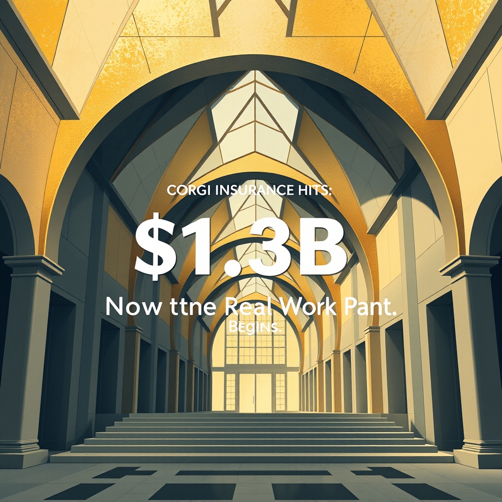 Corgi Insurance Hits $1.3B. Now the Real Work Begins.