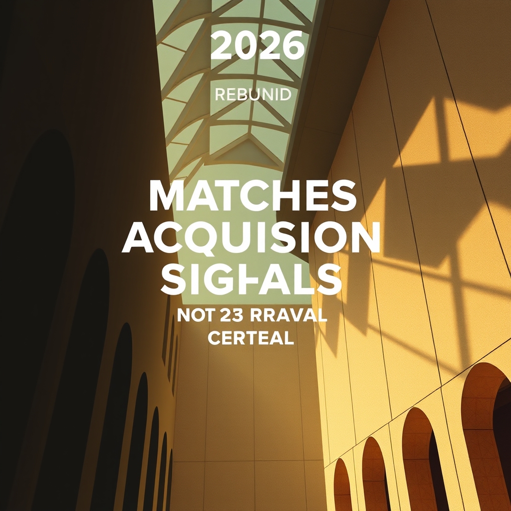 Matches Acquisition Signals 2026 Rebrand Overhaul