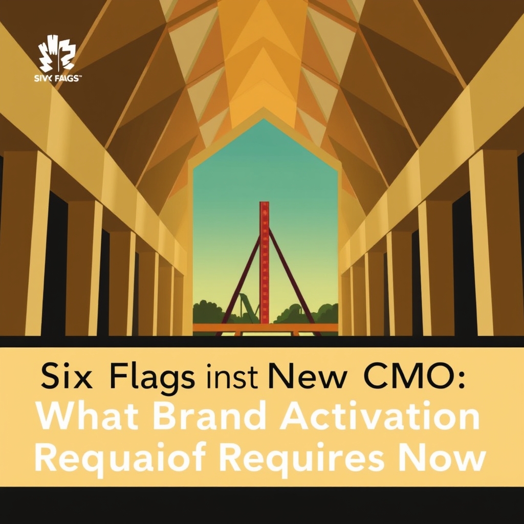 Six Flags Installs New CMO: What Brand Activation Requires Now