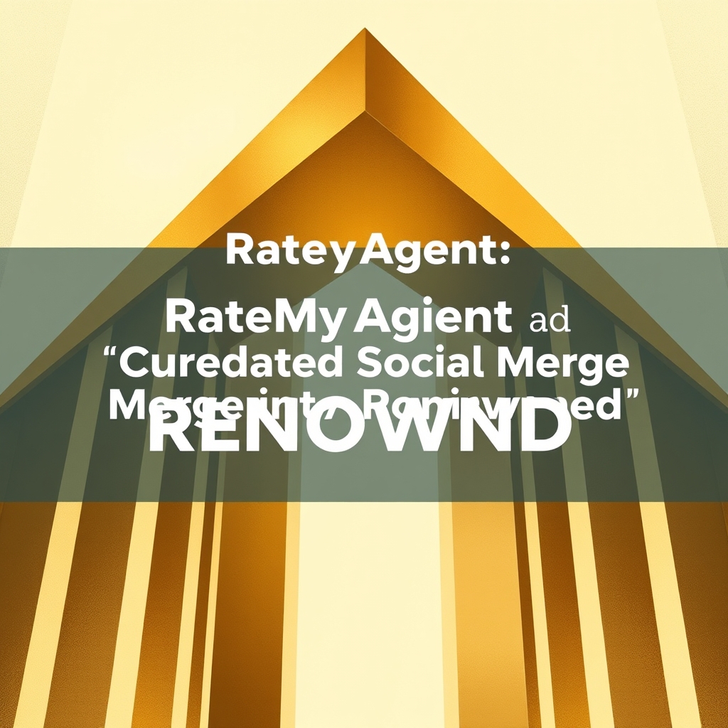 RateMyAgent and Curated Social Merge Into Renowned