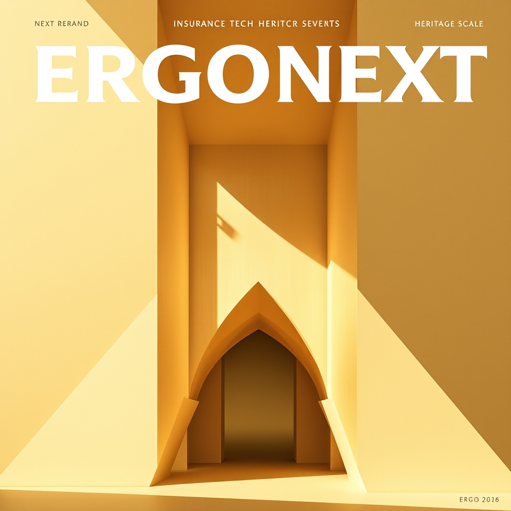 ERGO NEXT Rebrand: Insurance Tech Enters Heritage Scale